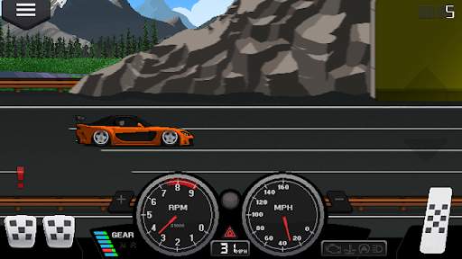 Pixel Car Racer Game Play