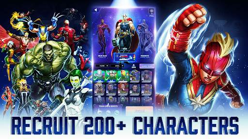 Marvel Puzzle Quest: Join The Super Hero Battle! Game Play