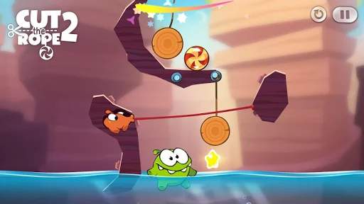 Cut the Rope 2 Game Play